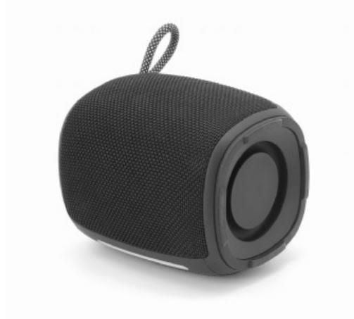 проводные колонки Gembird  Portable Speaker||Black|Portable/Wireless|1xUSB-C|Bluetooth|SPK-BT-LED-03-BK