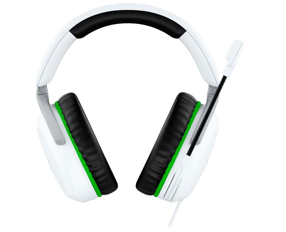 Kõrvaklapid HyperX  HEADSET  CLOUDX STINGER2/WHITE/GREEN 75X28AA