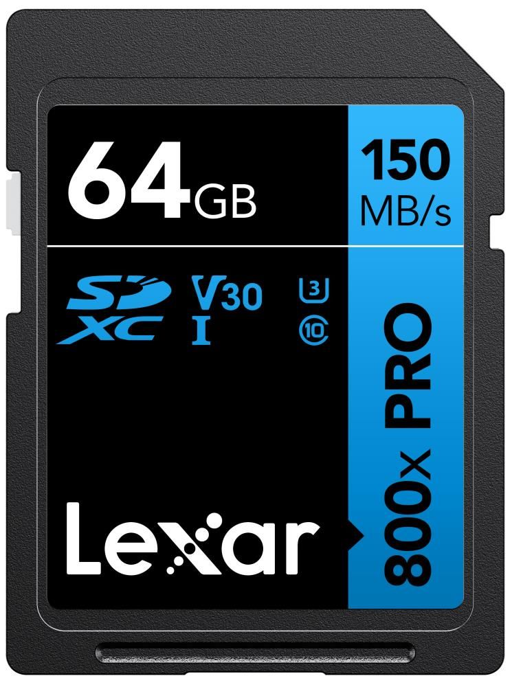 Muu arvutitarvik Lexar  MEMORY SDXC 64GB UHS-I/LSD0800P064G-BNNNG