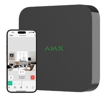 valvetarvikud AJAX  NET VIDEO RECORDER 16CH/BLACK 70935