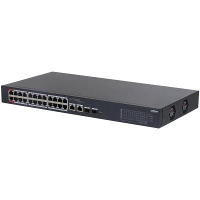 Võrgulülitid DAHUA  Switch||CS4226-24ET-375|Type L2|Desktop/pedestal|PoE ports 24|375 Watts|DH-CS4226-24ET-375