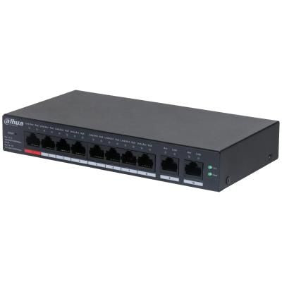 Võrgulülitid DAHUA  Switch||CS4010-8GT-110|Type L2|Desktop/pedestal|8x10Base-T / 100Base-TX / 1000Base-T|PoE ports 8|DH-CS4010-8GT-110