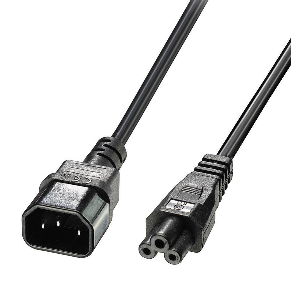 Üleminek LINDY  CABLE POWER IEC C14 TO IEC C5/2M 30341