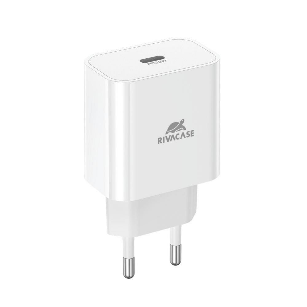 Laadijad ja juhtmed RIVACASE  MOBILE CHARGER WALL/WHITE PS4101 W00
