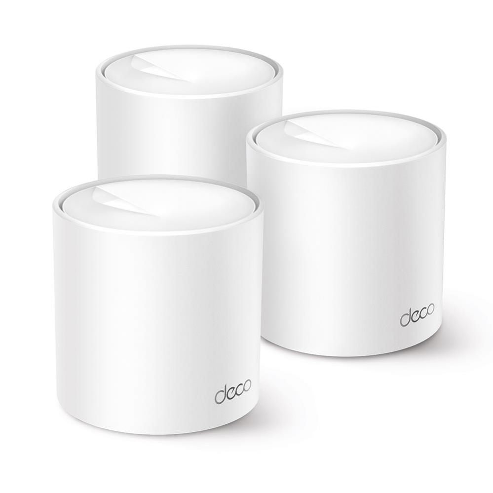 Роутер TP-Link  Wireless Router||Wireless Router|1500 Mbps|Mesh|Wi-Fi 6|1x10/100/1000M|1x2.5GbE|DHCP|DECOX10(3-PACK)