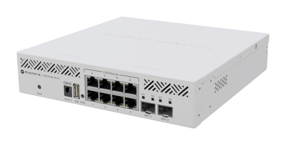 Võrgulülitid Mikrotik  Switch||CRS310-8G+2S+IN|1|2|CRS310-8G+2S+IN