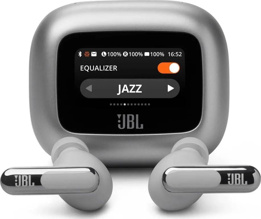 Wireless headphones JBL  Live Beam 3 Silver