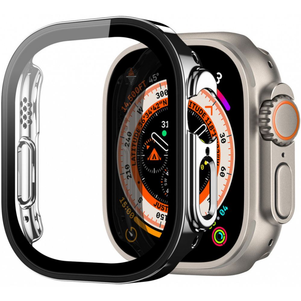 Защита экрана Dux Ducis  Hamo Apple Watch Ultra 1/2 Case (PC) 49MM Black