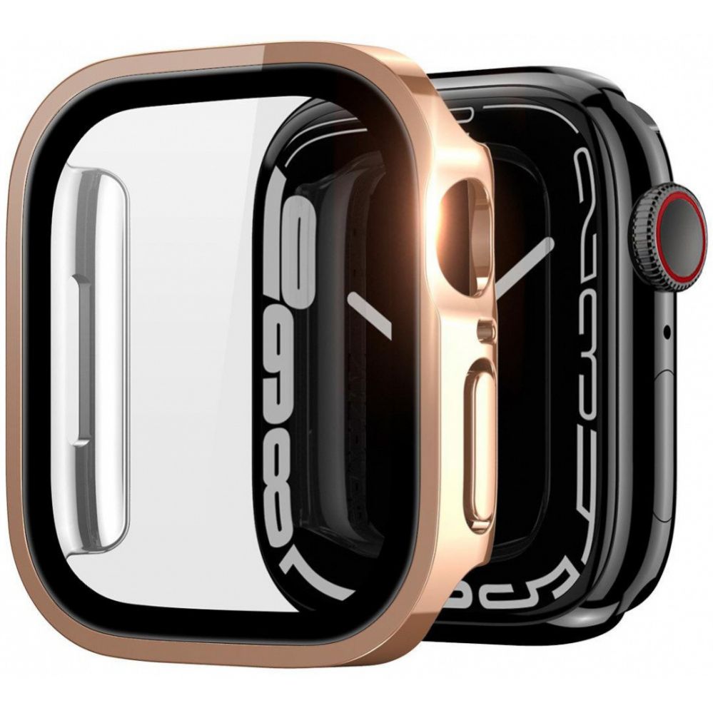 Ekraani kaitse Dux Ducis  Hamo Apple Watch Series 7/8/9 Case (PC) 41MM Rose Gold