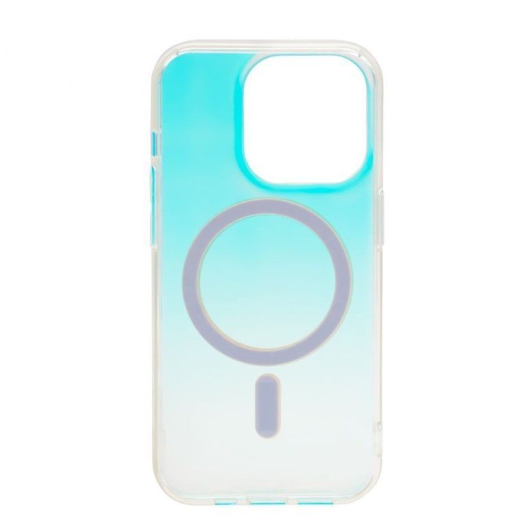 Чехол на заднюю панель Evelatus Apple iPhone 16 Transparent gradient Magnetic Case Chameleon