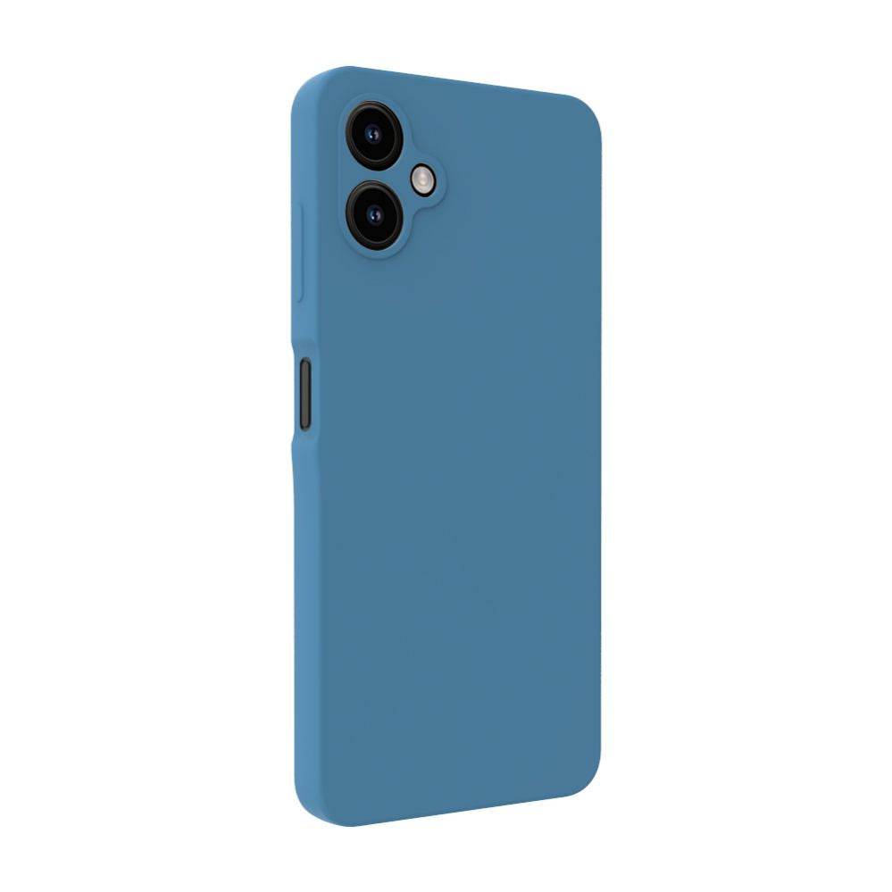 Tagakaaned Evelatus Samsung Galaxy A06 5G Premium Magnetic Soft Touch Silicone Case Navy Blue
