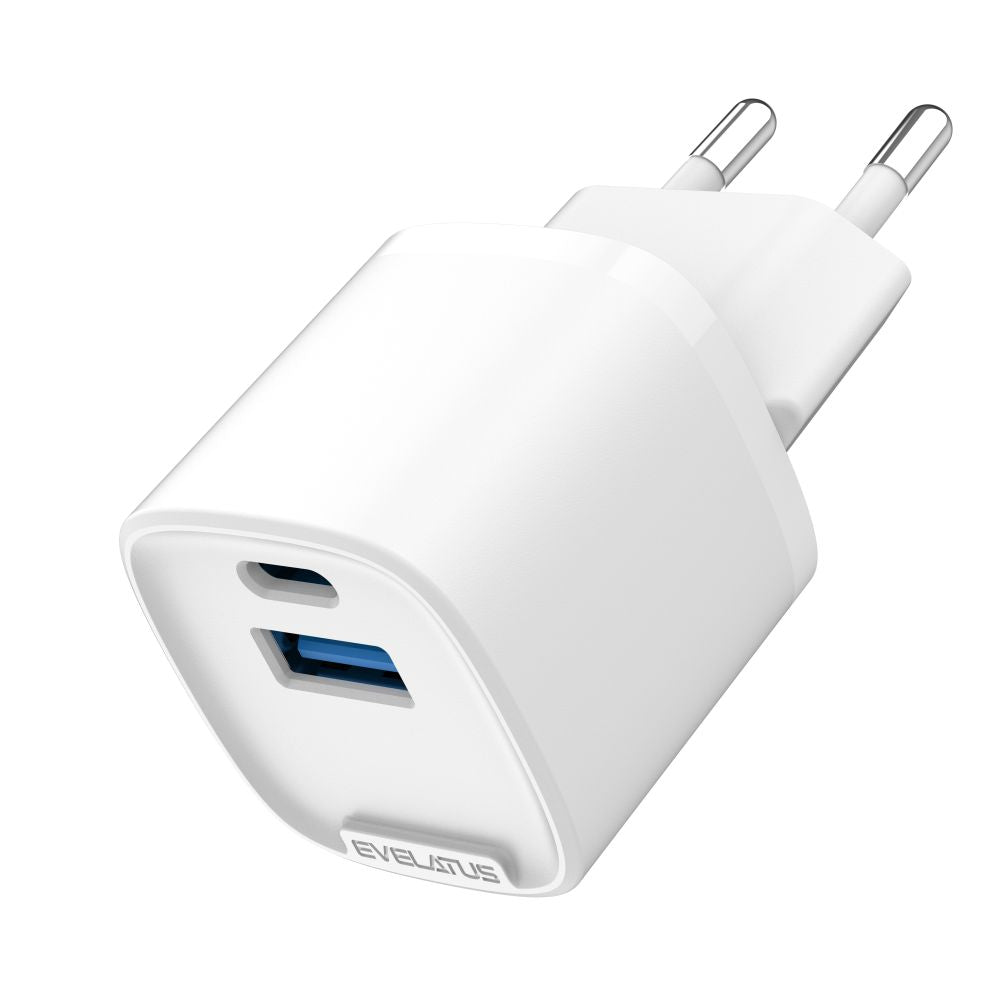 Adapter Evelatus  Evelatus QuickVolt  Adapter  20W EU-WH White