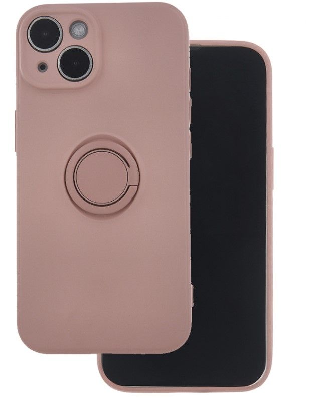 Tagakaaned iLike Apple Finger Grip case for iPhone 16 Pro 6,3 Pink