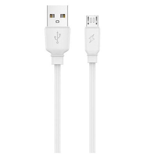 Кабель Jellico  B15 Durable-Soft Universal USB-C to USB Data & Fast 3.1A Charger Cable 1m White