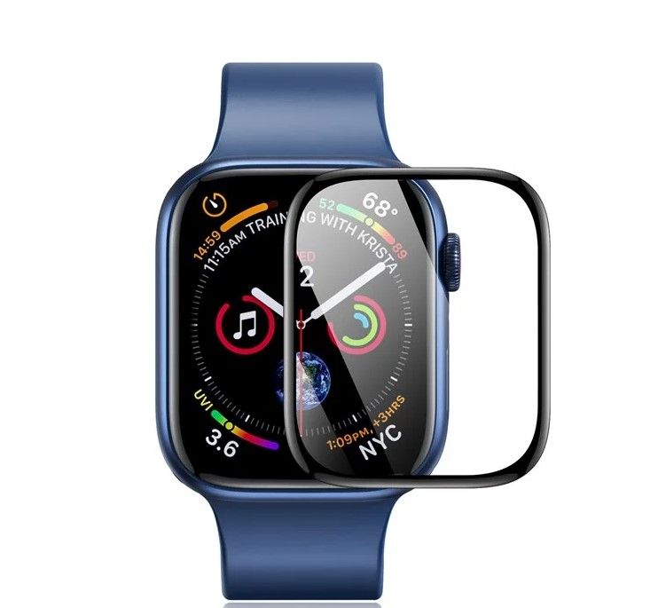 Ekraani kaitse Dux Ducis Apple Pmma Apple Watch Series 7/8/9 45MM Screen Protector 2pcs Black