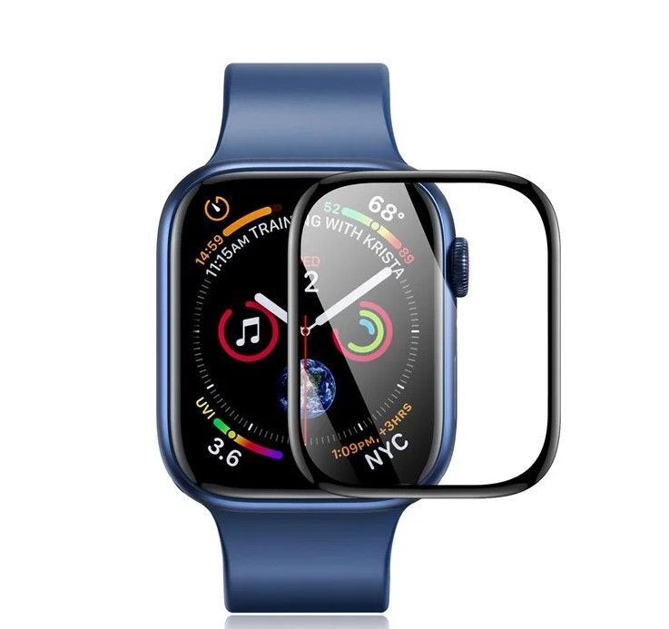 Ekraani kaitse Dux Ducis Apple Pmma Apple Watch Series 7/8/9 41MM Screen Protector 2pcs Black