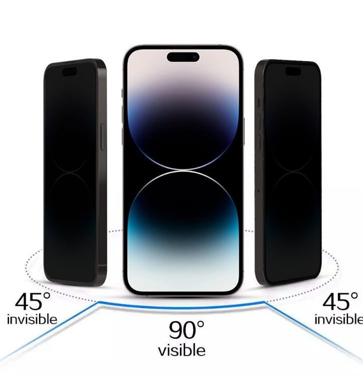 Защитное стекло iLike Apple IPHONE 16 PRO/17 Tempered Privacy Glass Black