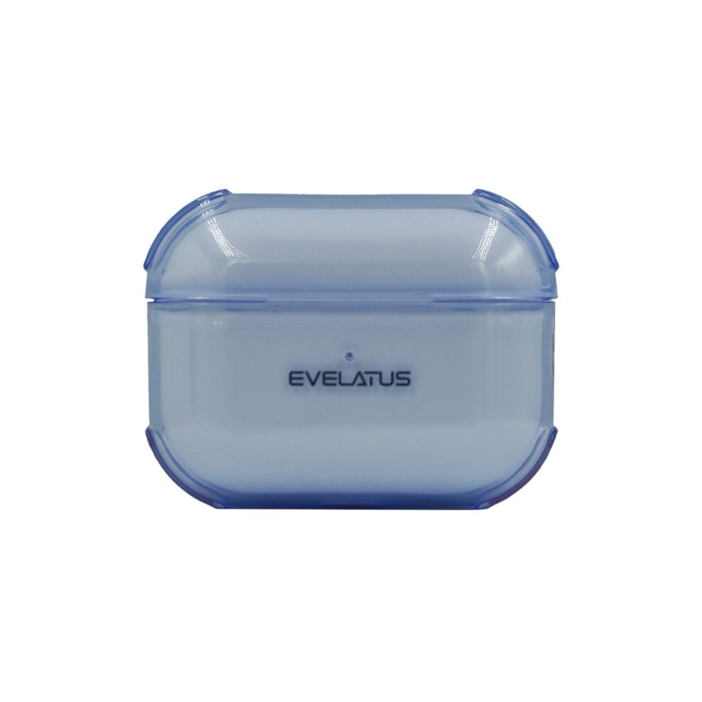 Headphone case Evelatus Apple AirPods Pro TPU Protective Case Transparent Blue