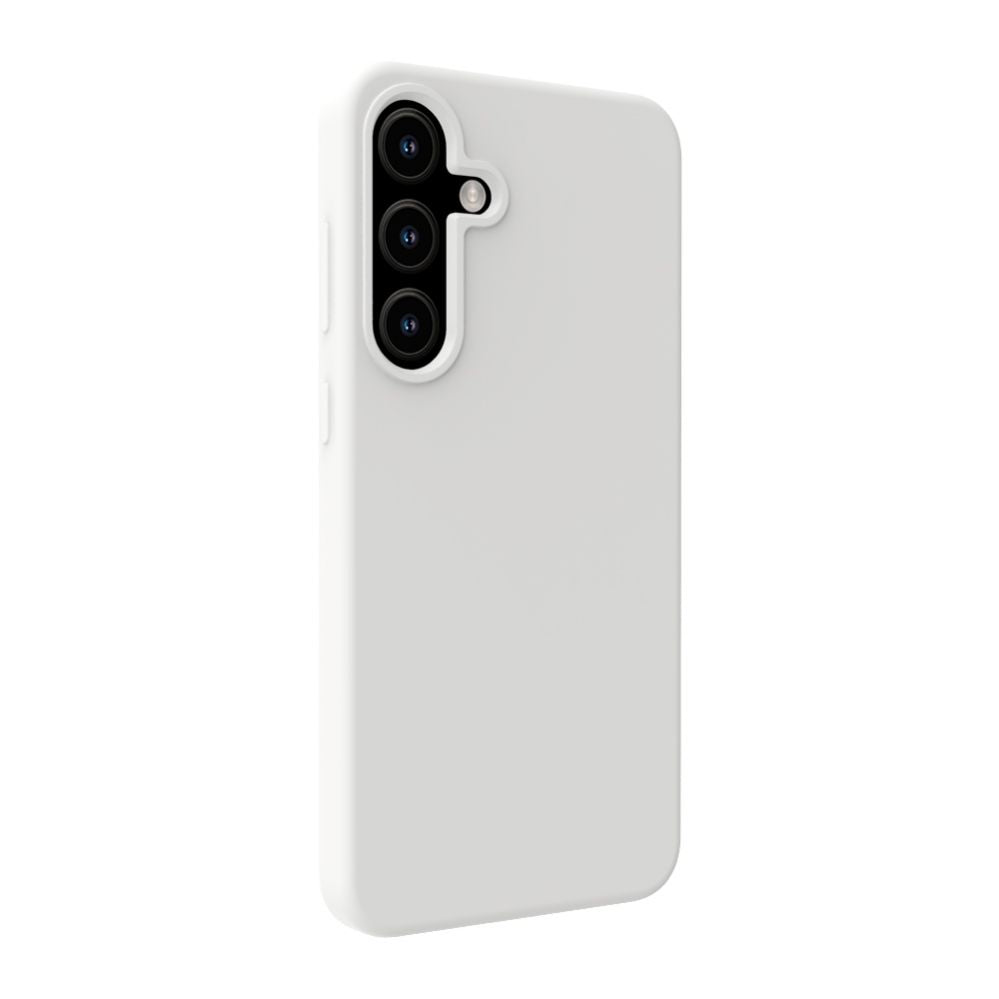 Tagakaaned Evelatus Samsung Galaxy S25 Premium MagSafe Soft Touch Silicone Case White