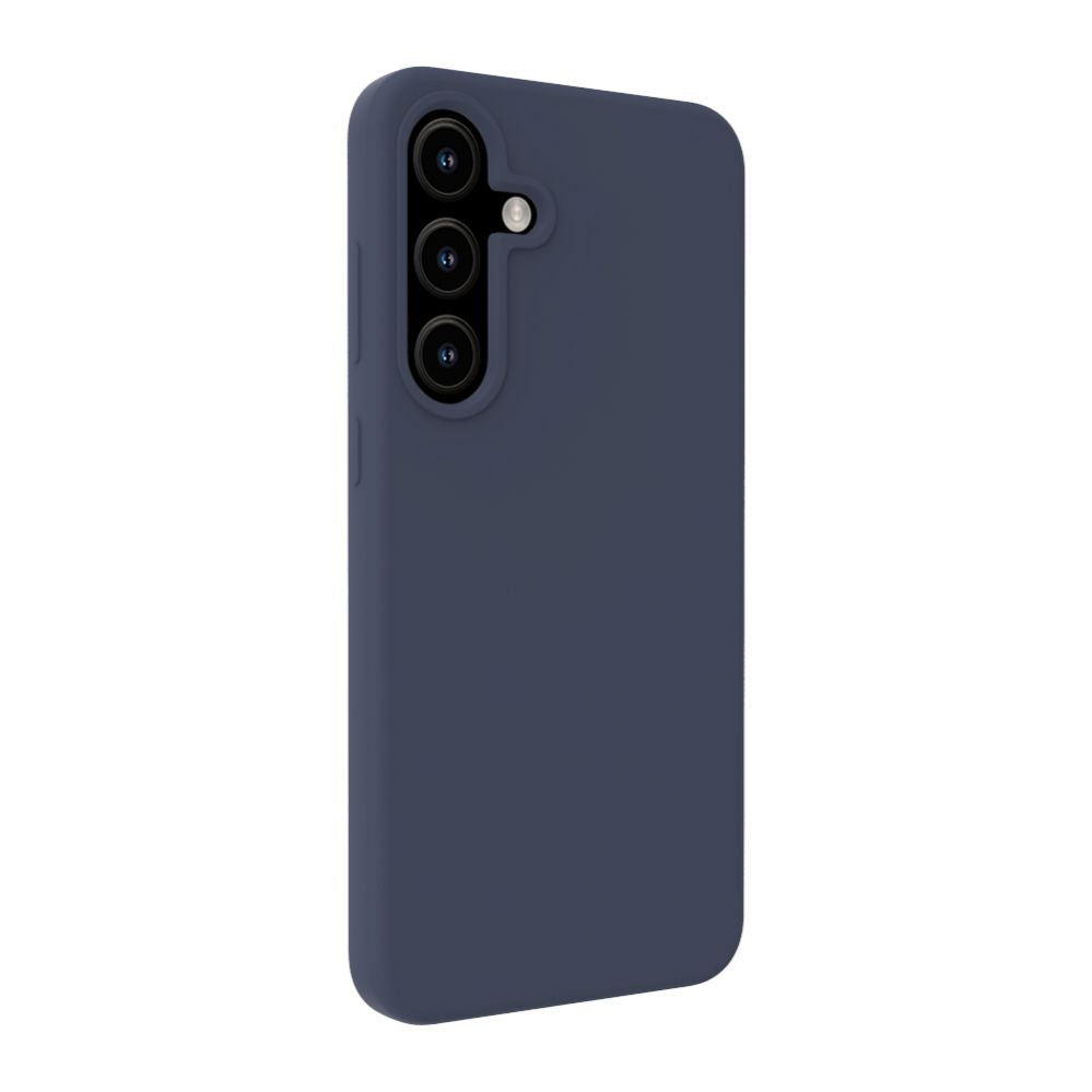 Чехол на заднюю панель Evelatus Samsung Galaxy S25 Plus Premium Magnetic Soft Touch Silicone Case Dark Blue