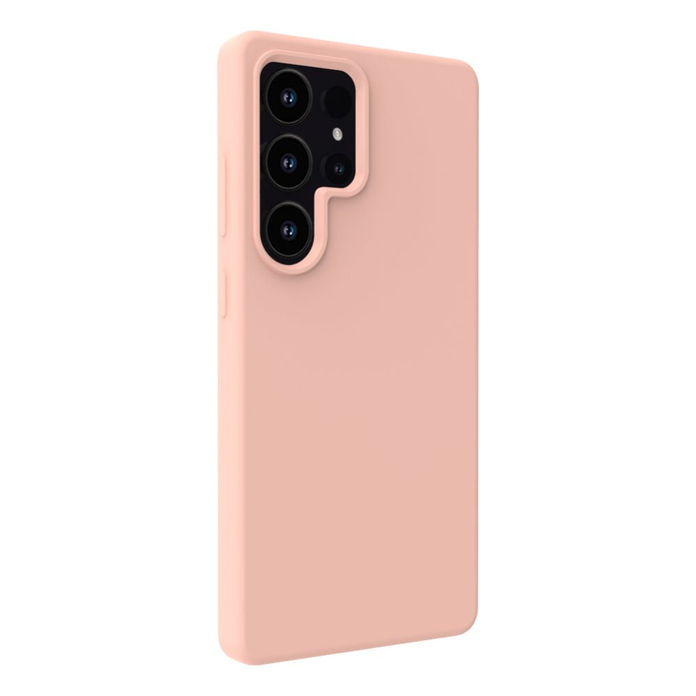 Tagakaaned Evelatus Samsung Galaxy S25 Ultra Premium Magnetic Soft Touch Silicone Case Pink Sand