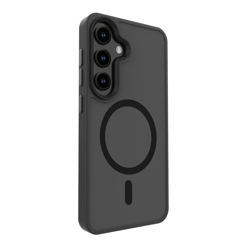 Чехол на заднюю панель Evelatus Samsung Galaxy S25 Hybird Case With Magnetic PC+TPU Black