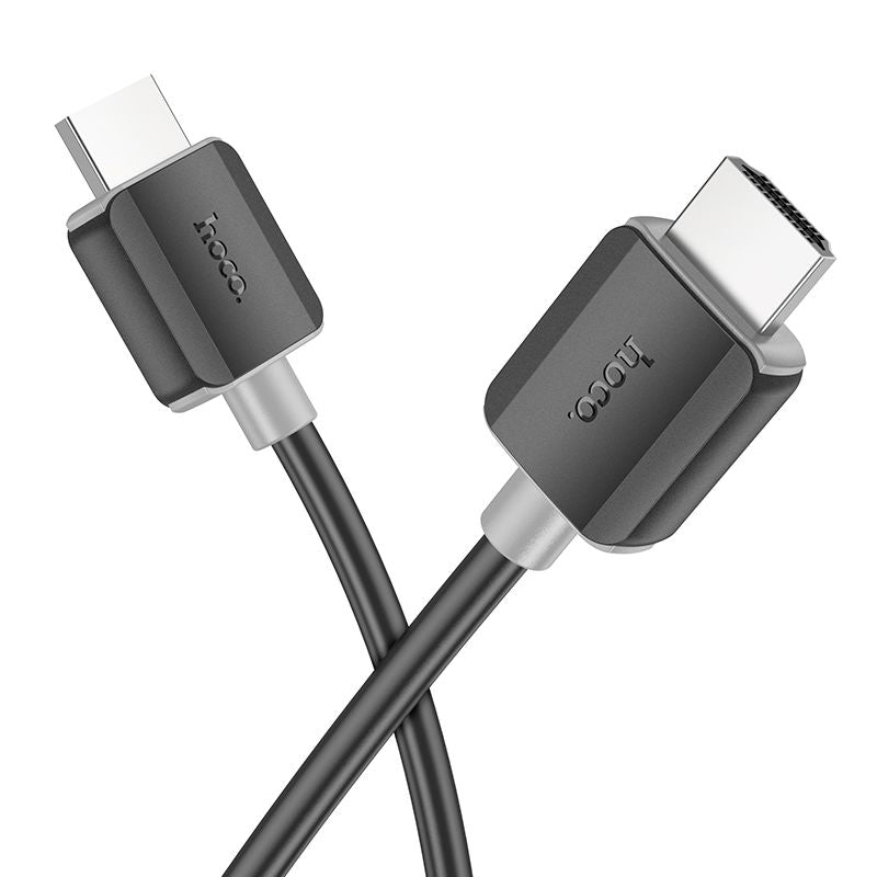 Kaabel Hoco  US08 HDTV 2.0 male-to-male 4K HD data cable(L=2M) Black