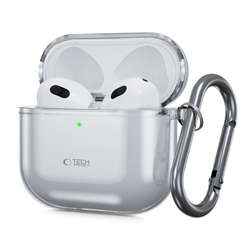 Чехол для наушников Tech-Protect Apple AIRPODS 4 ASH FLEXAIR Case Grey