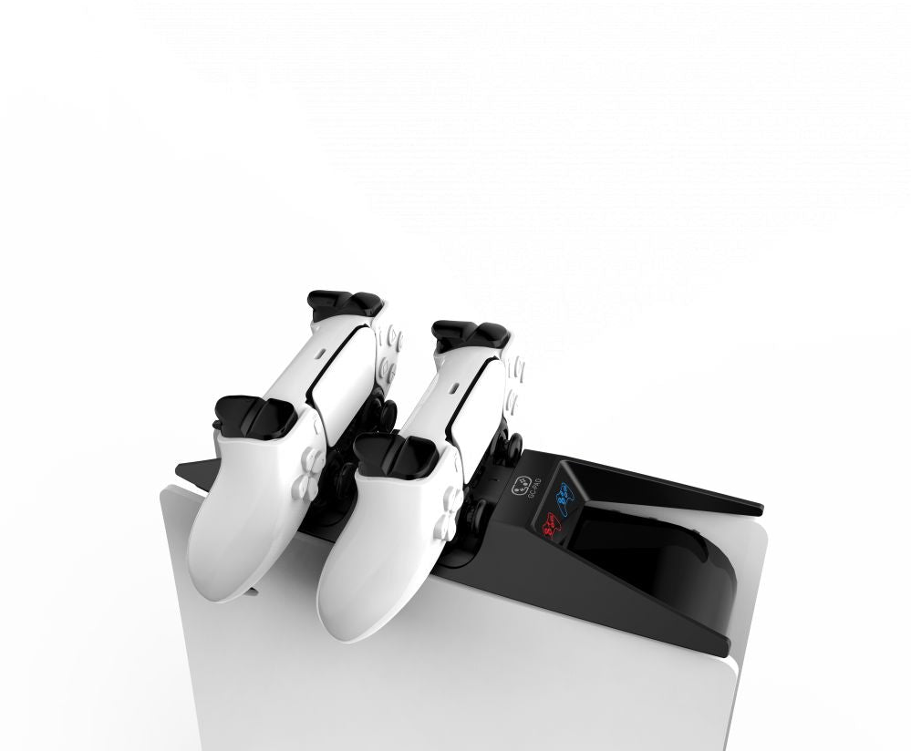 Kontroller iLike  P-5 Dual & Fast Controller Charging Station for Sony PlayStation 5 PS5 Black