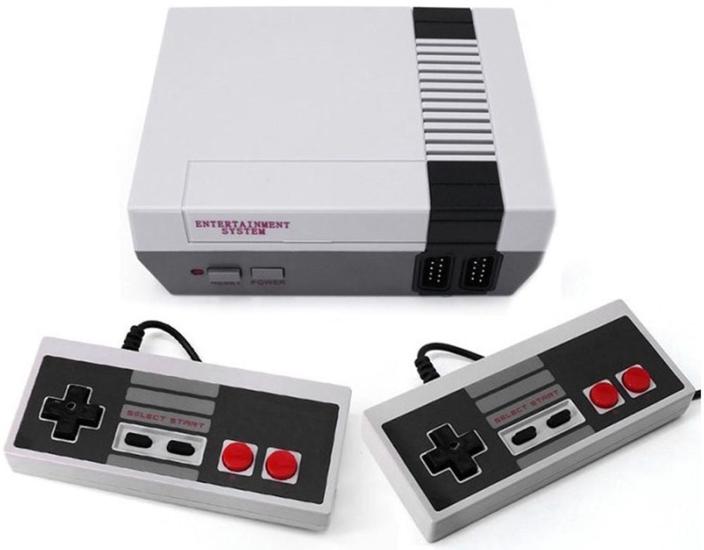 Игровая консоль GameBox  R6  8-Bit Retro TV AV RCA Analog Game Console with Dual Controllers with 620 Built-In Games