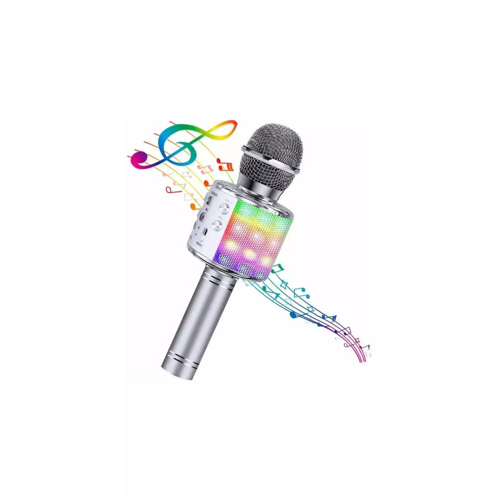 Микрофон Bemi  M85 Karaoke Kids & Adult Fun Effect Microphone with Speakers & Recod Micro SD USB Bluetooth