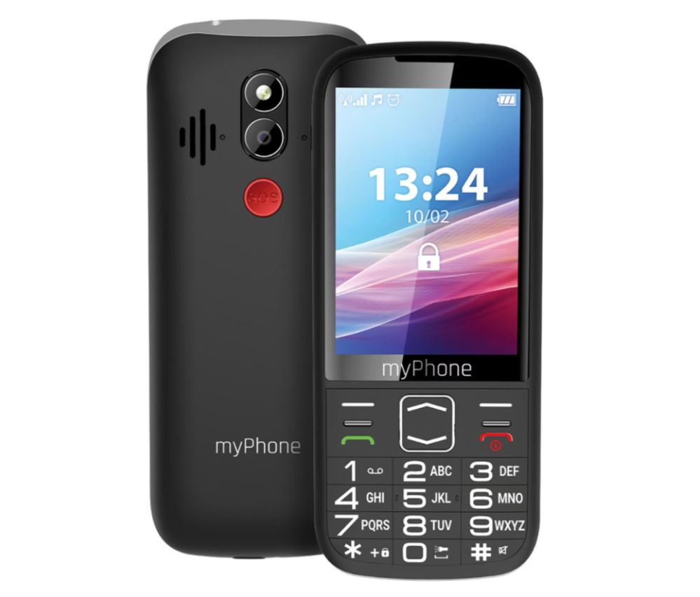 Mobiiltelefon MyPhone  Halo 4 LTE Dual SIM Black