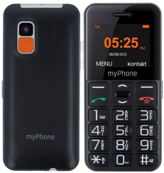 Мобильный телефон MyPhone  Halo Easy Single SIM Black