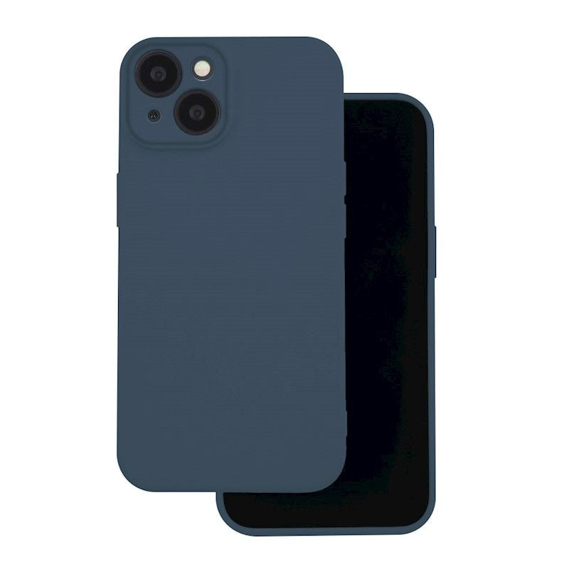 Back panel cover iLike Samsung Galaxy A36 Silicone case Dark Blue