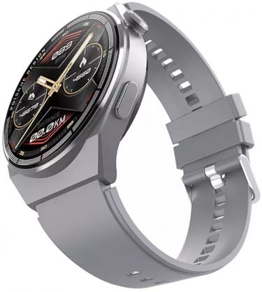 Nutikell iWear  HW23 Max Aluminum Inteligent Sport BT Call Smart Watch 1.52'' IPS Heartrate / Oxygen Silver