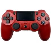 Kontroller GameBox  P4 Wireless Vibration Bluetooth Controller for Play Station 4 / PC / TV / TV Box Red Red
