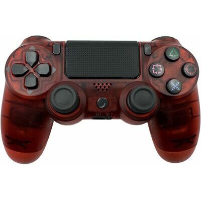 Kontroller GameBox  P4 Wireless Vibration Bluetooth Controller for Play Station 4 / PC / TV / TV Box Transparent