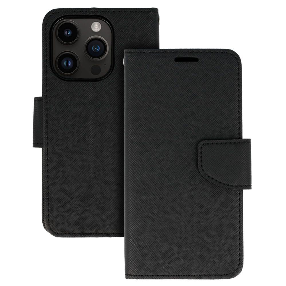 Kaaned - kaaned iLike Xiaomi Redmi 14C 4G/ 14C 5G / Redmi A4 / POCO C75 Book case Black