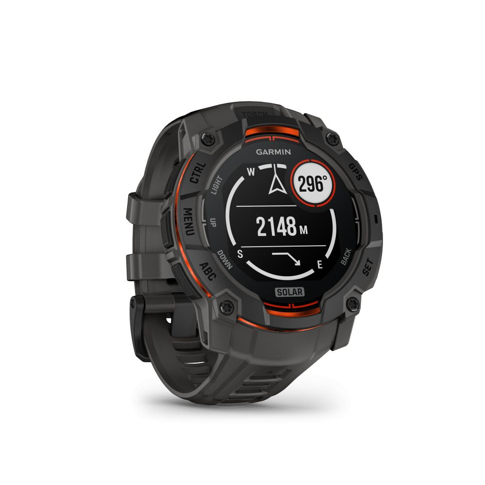 Smart watches Garmin  SMARTWATCH INSTINCT 3 SOLAR/BLK/CHARC 010-02935-00