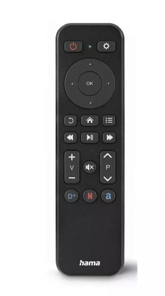 Muu arvutitarvik Hama  emote control IR Wireless TV Press buttons Black