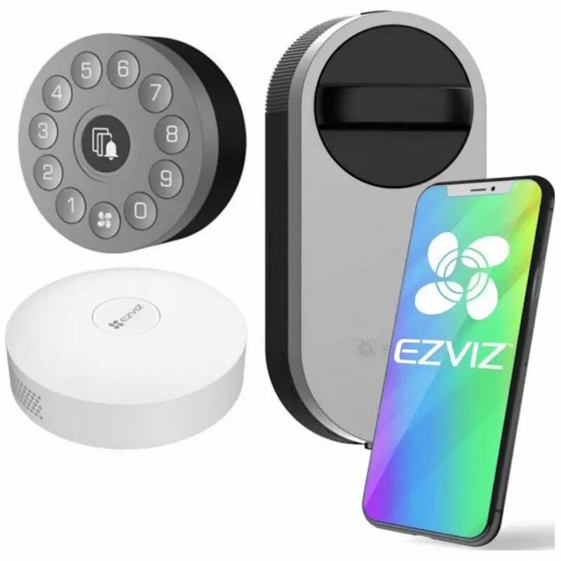 Nutikas seade EZVIZ  DL01S-DIY Lock Kit (Lock+Keypad+A3 Hub)