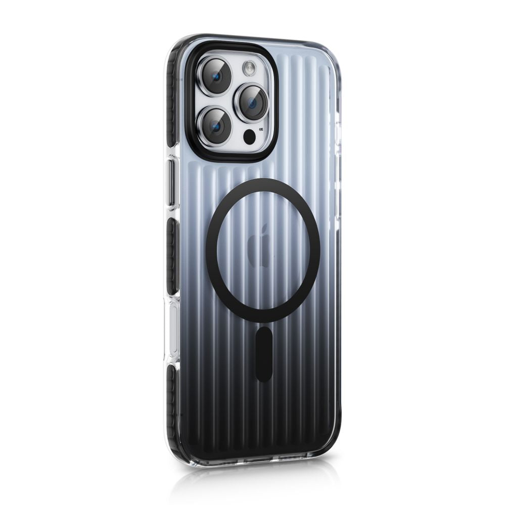 Back panel cover Evelatus Apple iPhone 16 Pro EchoWave Vivid MagSafe Black