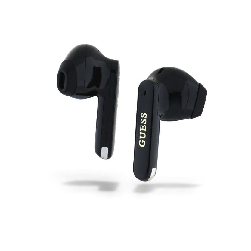 Wireless headphones Guess  Elongated Metallic ENC TWS Wireless Earphones Black