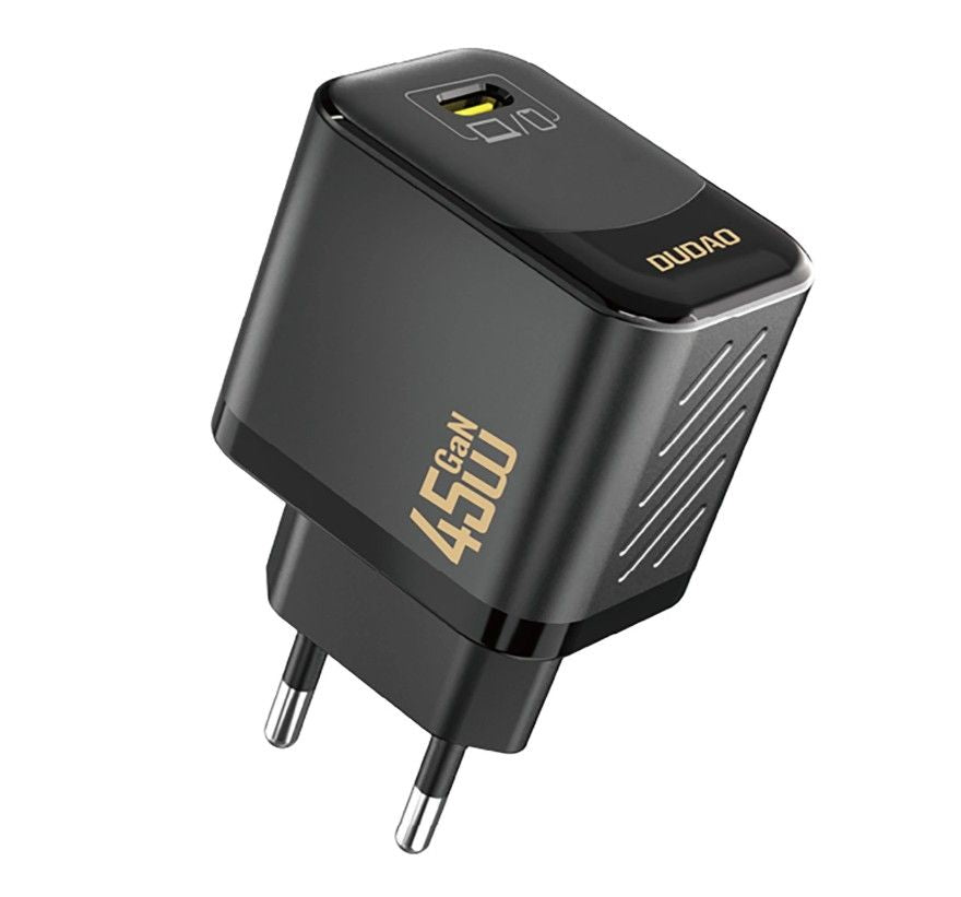 Адаптер Dudao  Dudao A28 45W GaN USB-C Wall Charger - Black Black