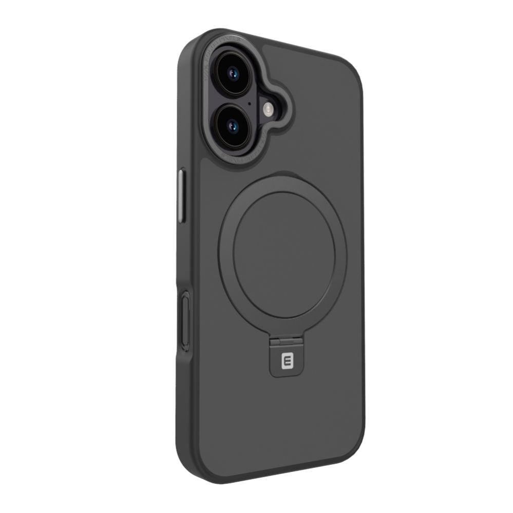 Чехол на заднюю панель Evelatus Apple iPhone 17 Shield Case With MagSafe & Stand Matte Black