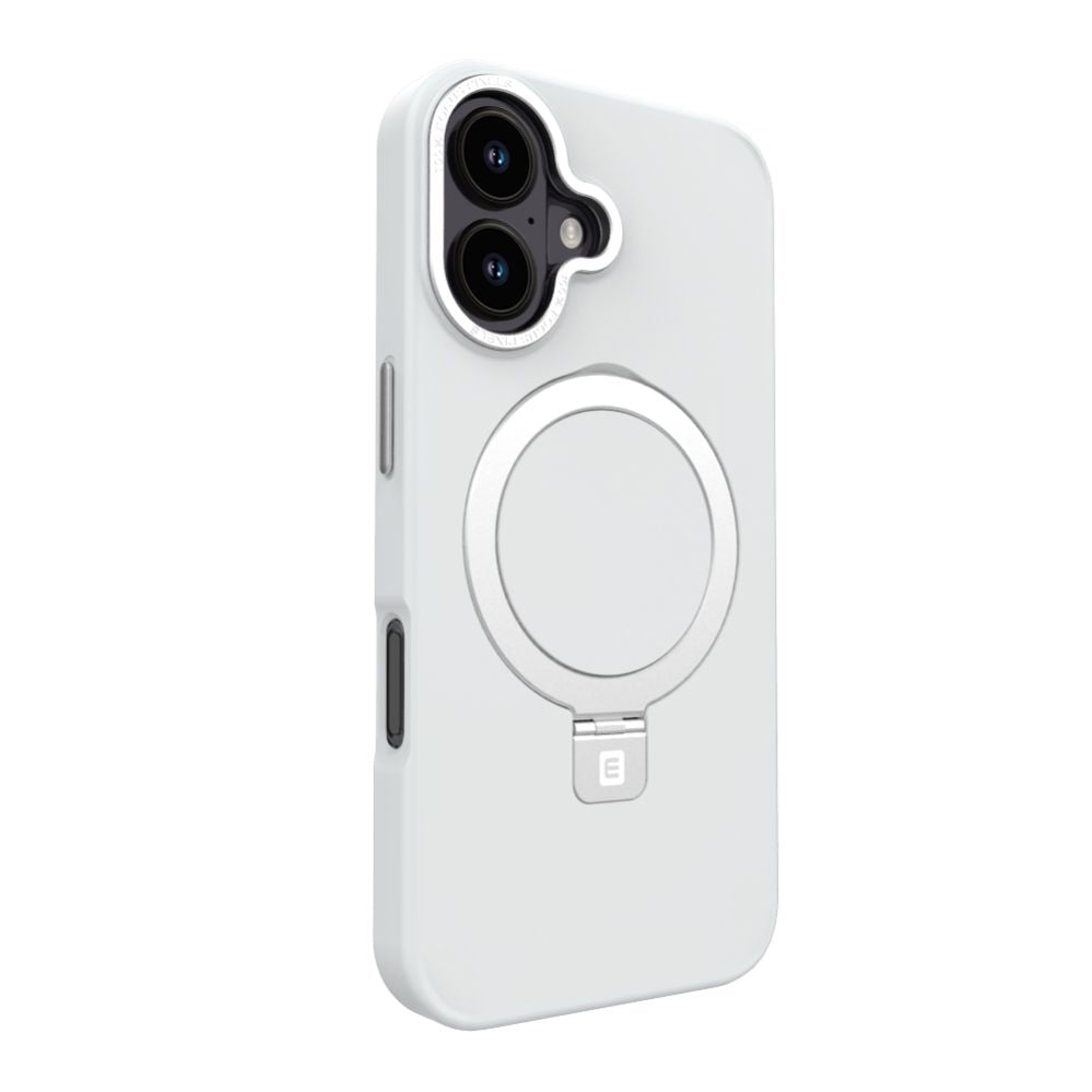 Tagakaaned Evelatus Apple iPhone 17 Shield Case With MagSafe & Stand Matte Silver