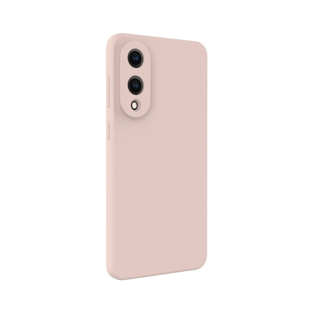 Чехол на заднюю панель Evelatus Samsung Galaxy S25 Edge Premium Magnetic Soft Touch Silicone Case Pink Sand