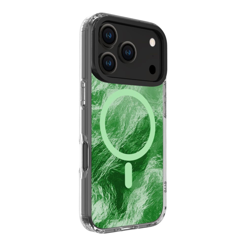 Tagakaaned Evelatus Apple iPhone 17 Pro IMD Glacier Case with Magsafe Green