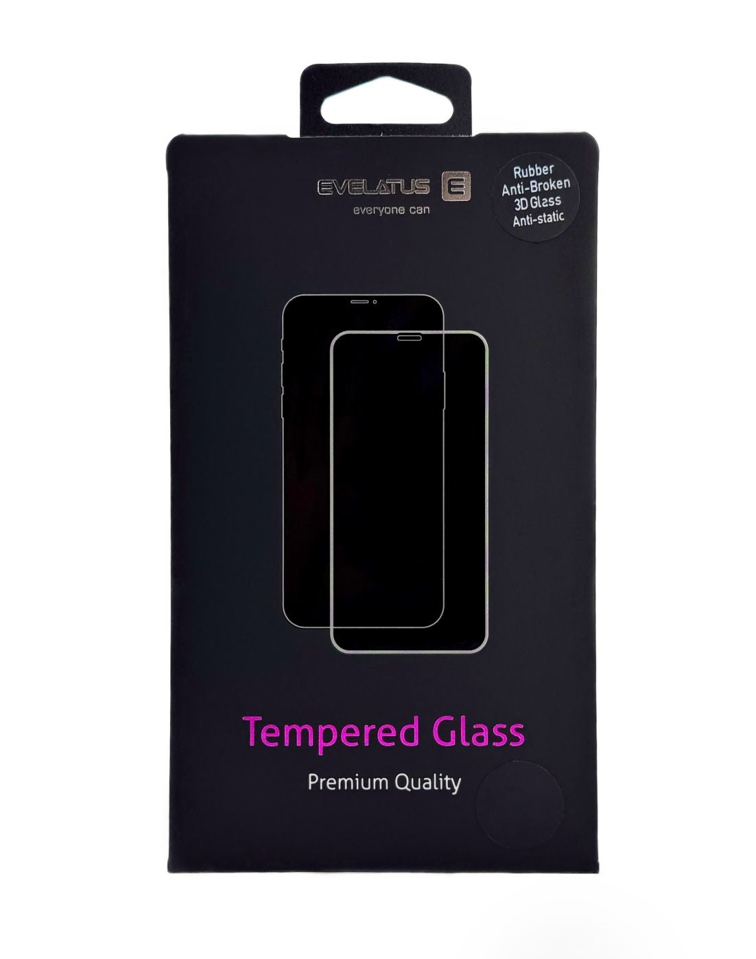 Kaitseklaasid Evelatus Apple iPhone 17 Pro Max Privacy Corning Gorilla Glass Anti-Static 3D Full Cover 10X Stronger