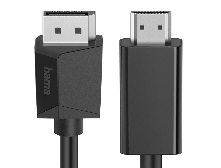 Electrical goods Hama  Video Cable, DisplayPort Plug - HDMI  Plug, Ultra-HD 4K, 1.50 m
